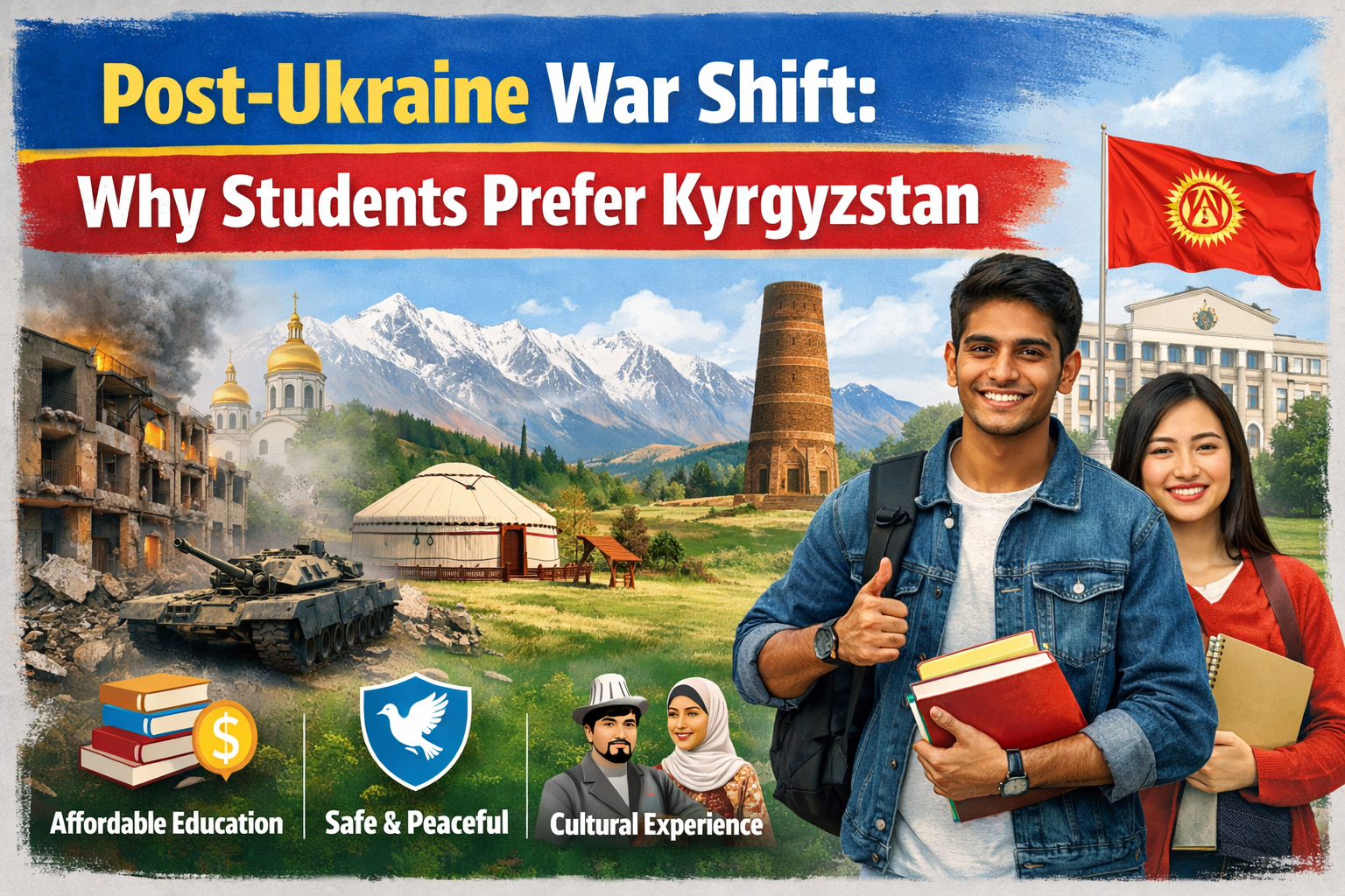 Post-Ukraine War Shift: Why Students Prefer Kyrgyzstan